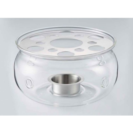 buy chanoyu glass tea cosy with stainless steel plate (1pc) | Kitchencorner