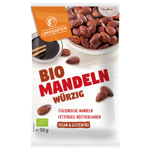 LANDGARTEN Bio Mandeln würzig (50g) kaufen Kitchencorner