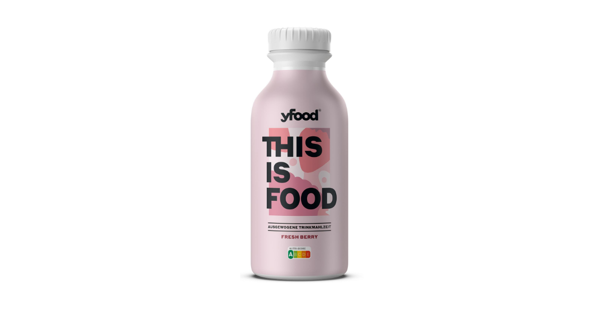 YFood Trinkmahlzeit Fresh Berry (500ml)