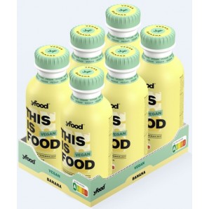 YFood Trinkmahlzeit Vegan Banana (6x500ml)