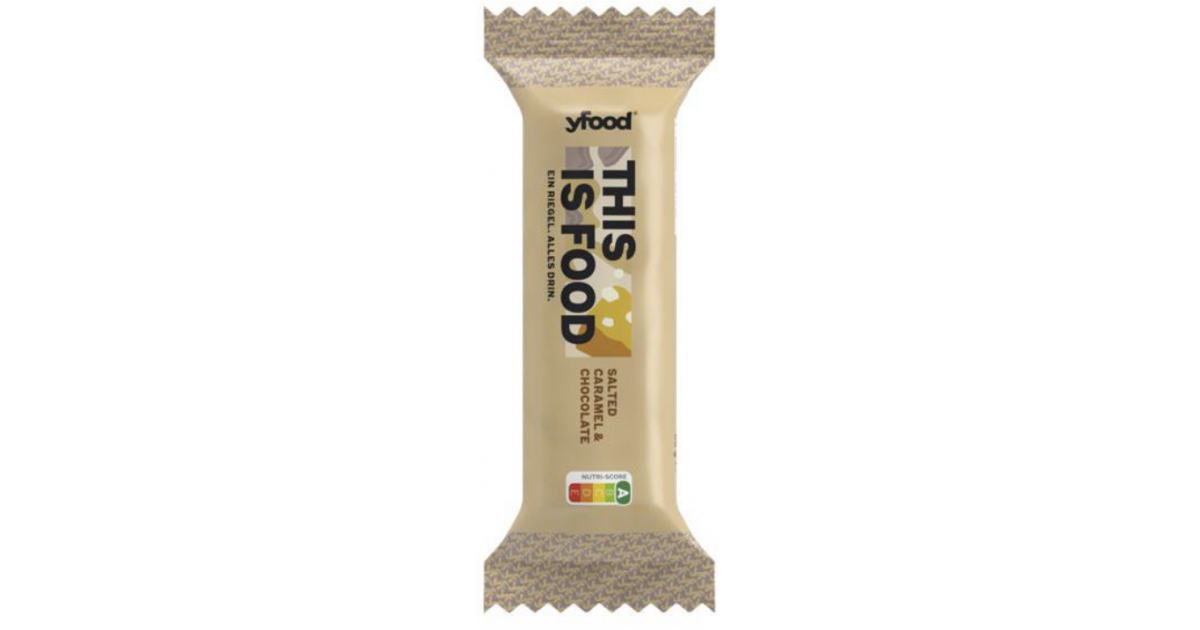 YFood Classic Riegel Salted Caramel & Chocolate (60g)