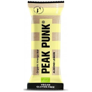 PEAK PUNK Organic Energy Bar Almond & Lemon (15x38g)
