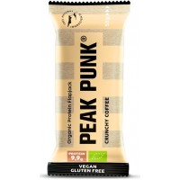 PEAK PUNK Organic Protein Flapjack Crunchy Coffee (12x55g)