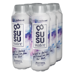 SUSU Water Blueberry (6x500ml)