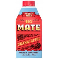 PUERTO MATE BIO Mate & Granatapfel (8x500ml)