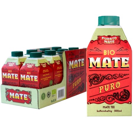 PUERTO MATE BIO Mate Puro (8x500ml)