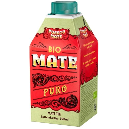PUERTO MATE BIO Mate Puro (8x500ml)