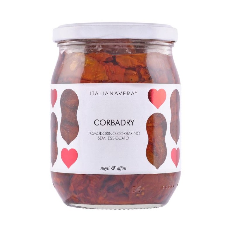 ITALIANAVERA CorbaDry halbgetrocknete Corbarino Tomaten (550g)