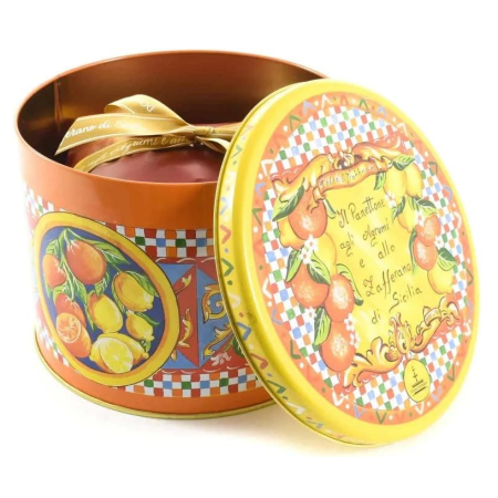 Buy Fiasconaro D&G Panettone agli Agrumi & Zafferano (500g) online | Kitchencorner