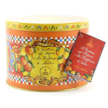Fiasconaro D&G Panettone agli Agrumi & Zafferano (1kg) acheter en ligne | Kitchencorner