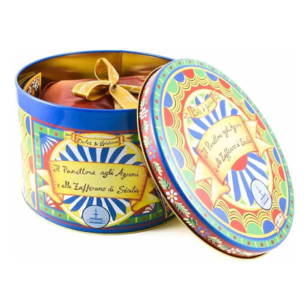 Acquista online il Panettone Fiasconaro D&G agli Agrumi & Zafferano (1kg) Kitchencorner