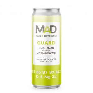 MAD Guard Limette-Zitrone Vitaminwasser (330ml)
