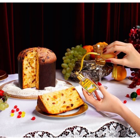 Panettone Dolce & Gabbana con vino vecchio Samperi (1kg+30ml)