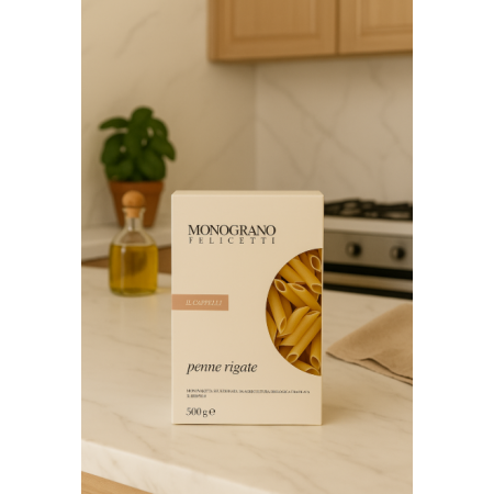 MONOGRANO FELICETTI Penne rigate Bio-organic il Cappelli (500g) buy | Kitchencorner