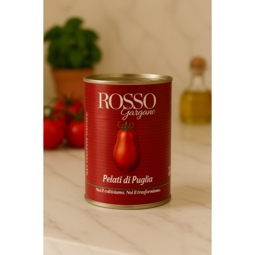 Rosso Gargano Acquista Pelati di Puglia (2,5kg) | Kitchencorner