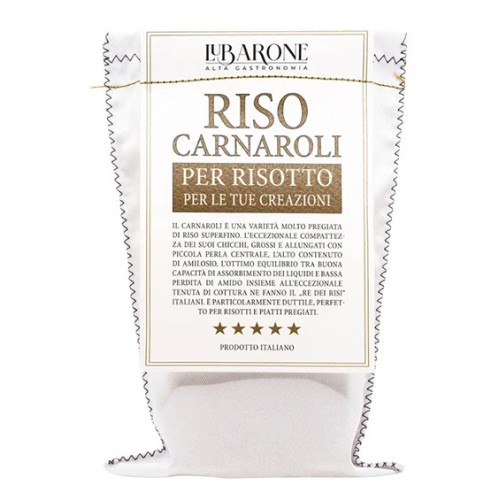 Fior di Maiella Carnaroli Reis im Stoffsack (500g) - Premium Risotto-Reis aus Italien