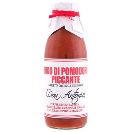 Tomatensugo Piccante Don Antonio (500g) - Sauce tomate piquante premium d'Italie